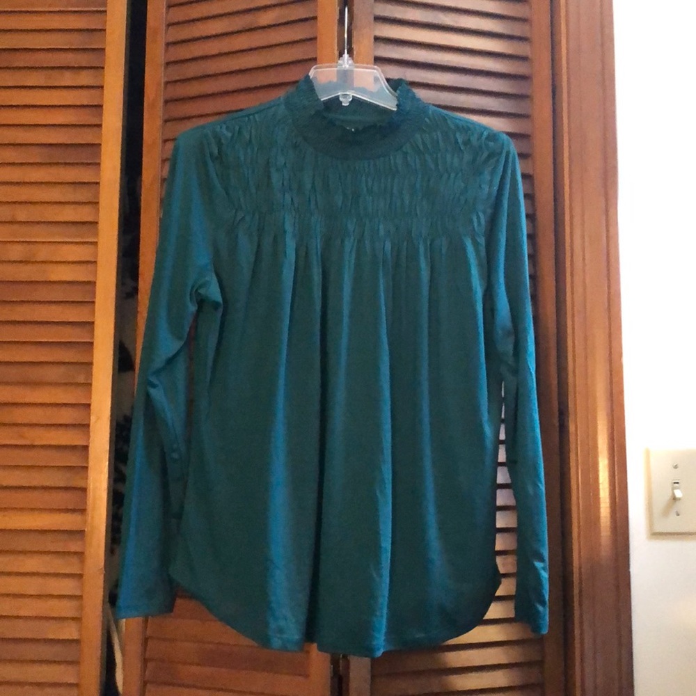 NWOT Sundance Ruffle Blouse